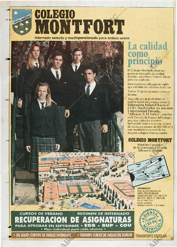 ABC MADRID 15-06-1993 página 136