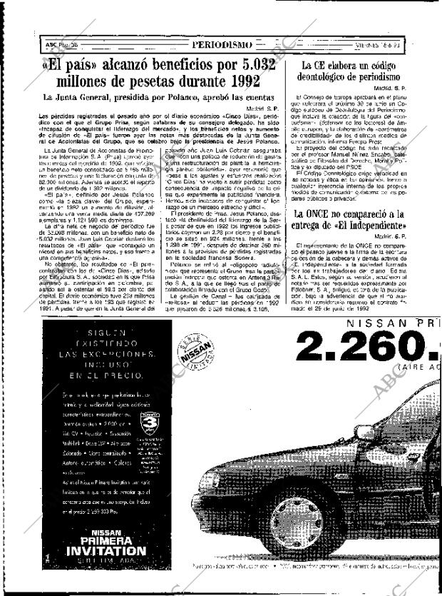 ABC MADRID 18-06-1993 página 58