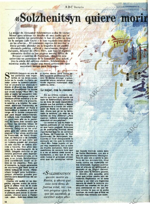 CULTURAL MADRID 18-06-1993 página 16