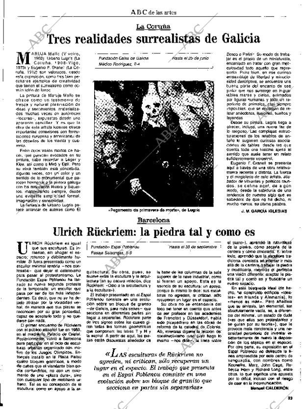 CULTURAL MADRID 18-06-1993 página 33