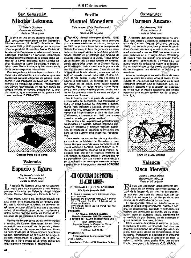 CULTURAL MADRID 18-06-1993 página 34