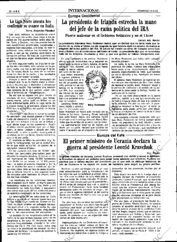 ABC SEVILLA 20-06-1993 página 38
