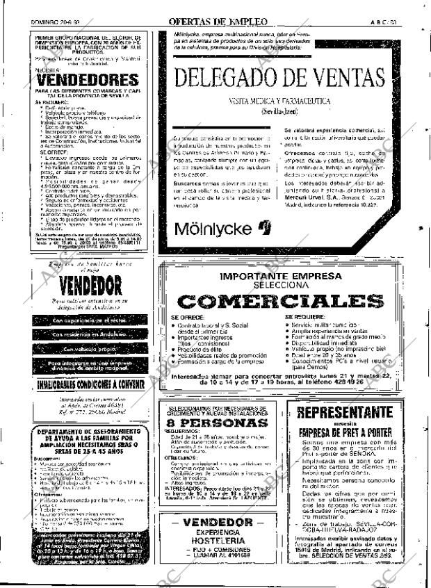 ABC SEVILLA 20-06-1993 página 83