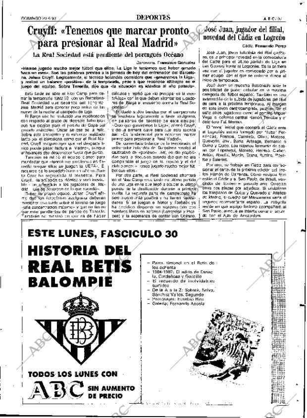 ABC SEVILLA 20-06-1993 página 97