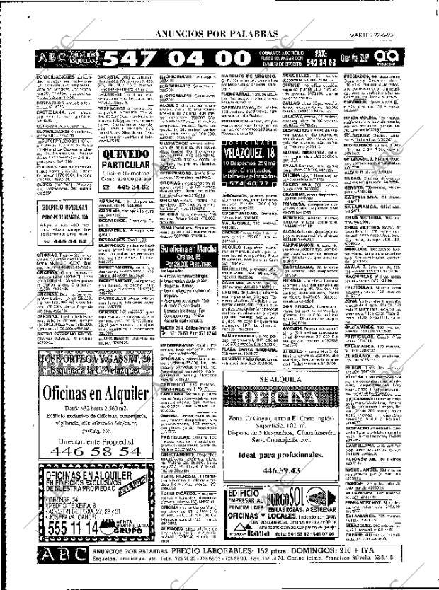 ABC MADRID 22-06-1993 página 104