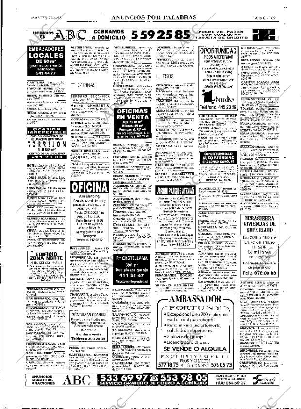 ABC MADRID 22-06-1993 página 109