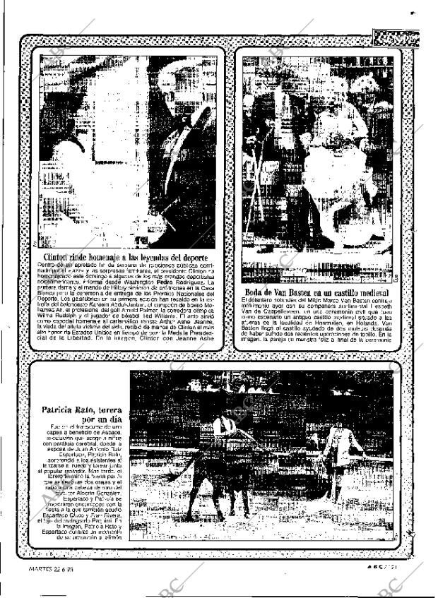 ABC MADRID 22-06-1993 página 121