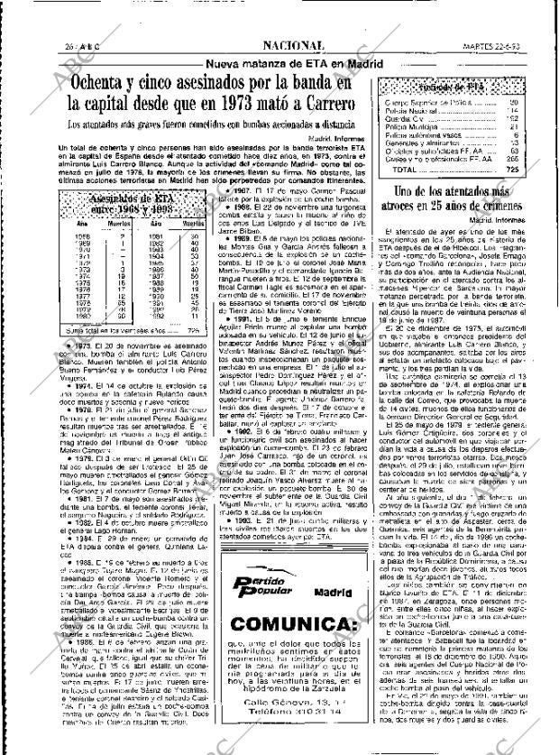 ABC MADRID 22-06-1993 página 26