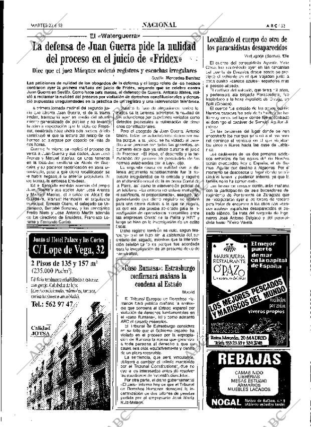 ABC MADRID 22-06-1993 página 33