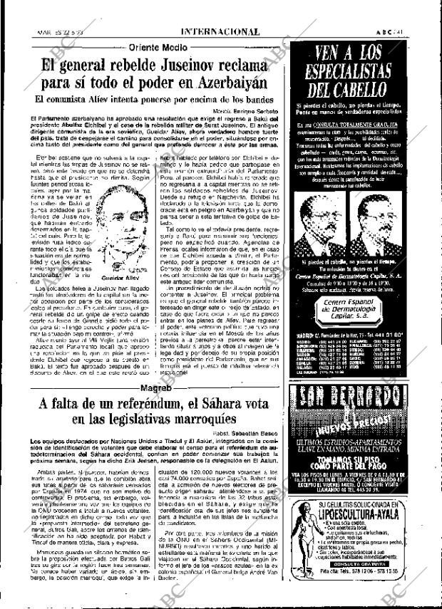 ABC MADRID 22-06-1993 página 41
