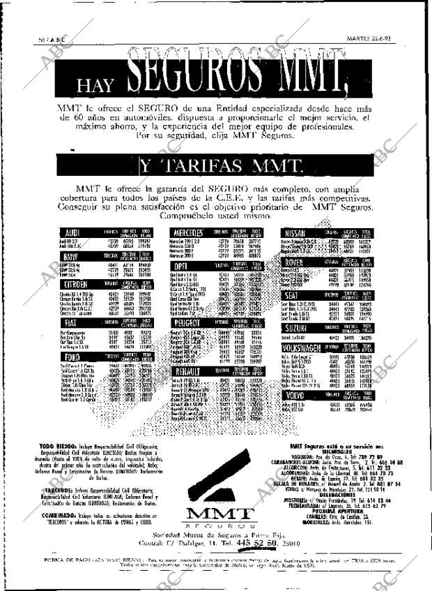 ABC MADRID 22-06-1993 página 58