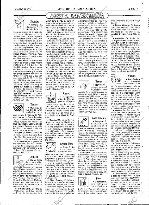 ABC MADRID 22-06-1993 página 77