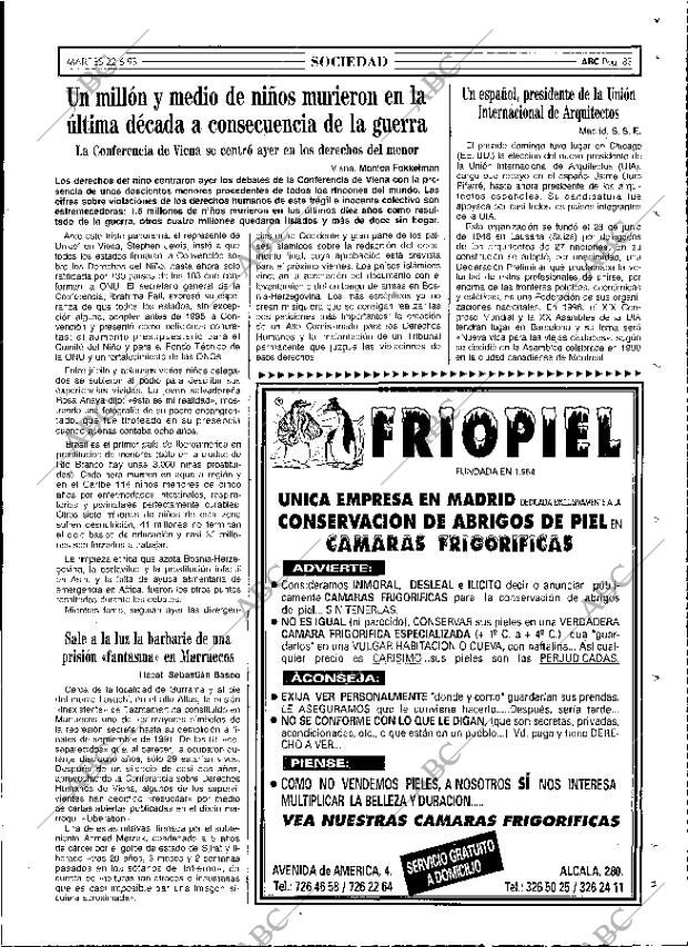 ABC MADRID 22-06-1993 página 83