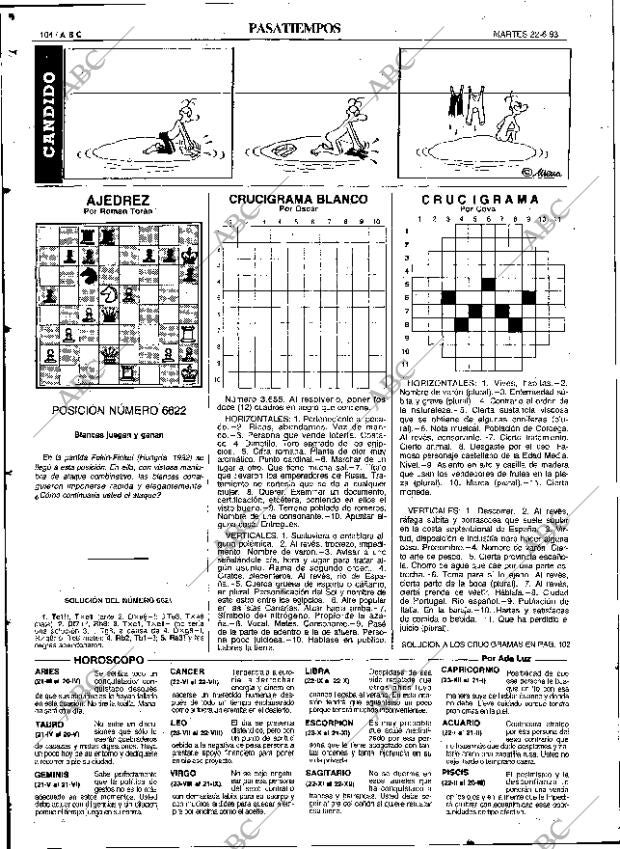 ABC SEVILLA 22-06-1993 página 104
