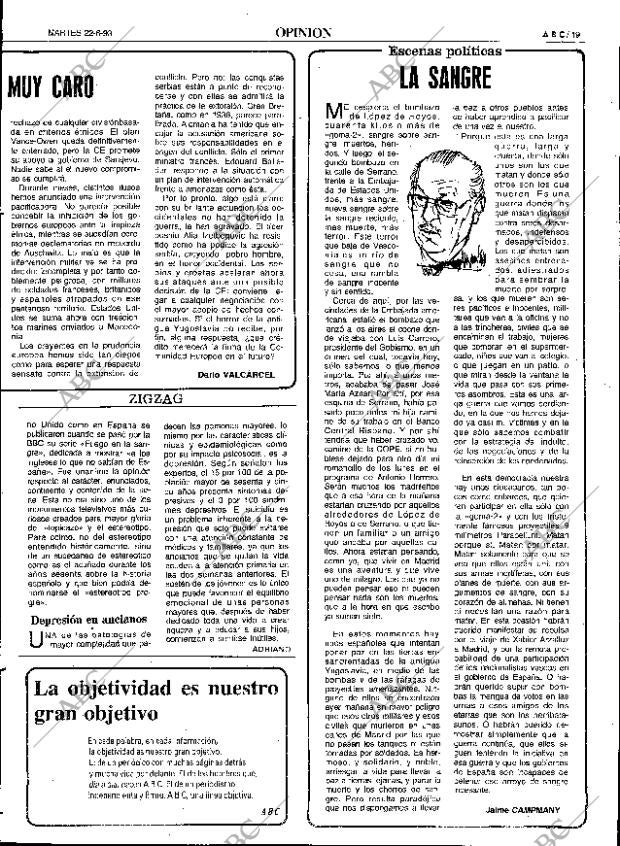 ABC SEVILLA 22-06-1993 página 19