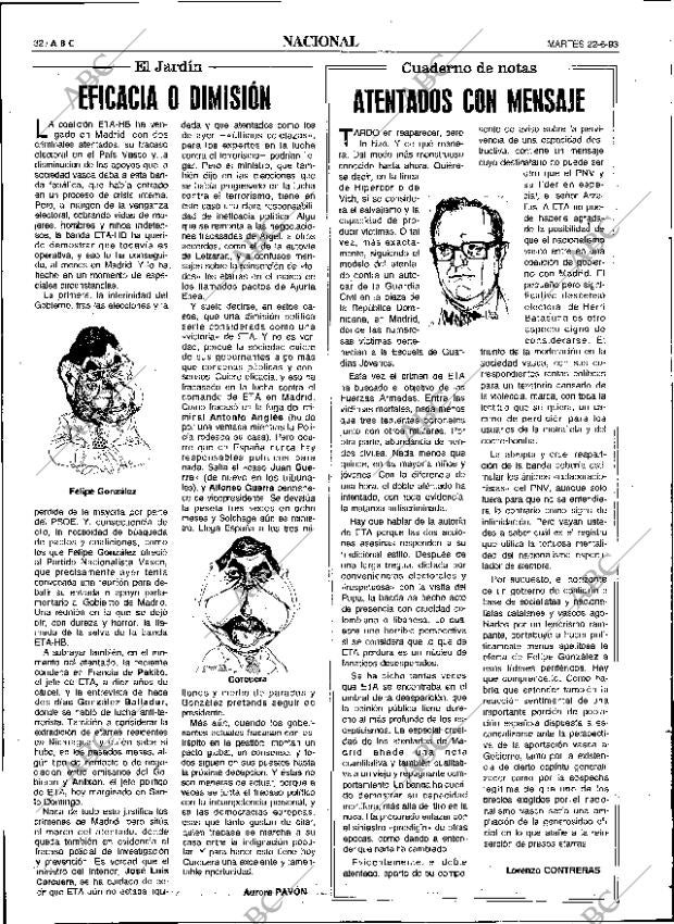 ABC SEVILLA 22-06-1993 página 32