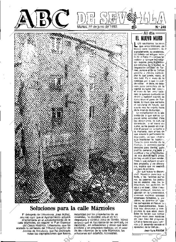 ABC SEVILLA 22-06-1993 página 49