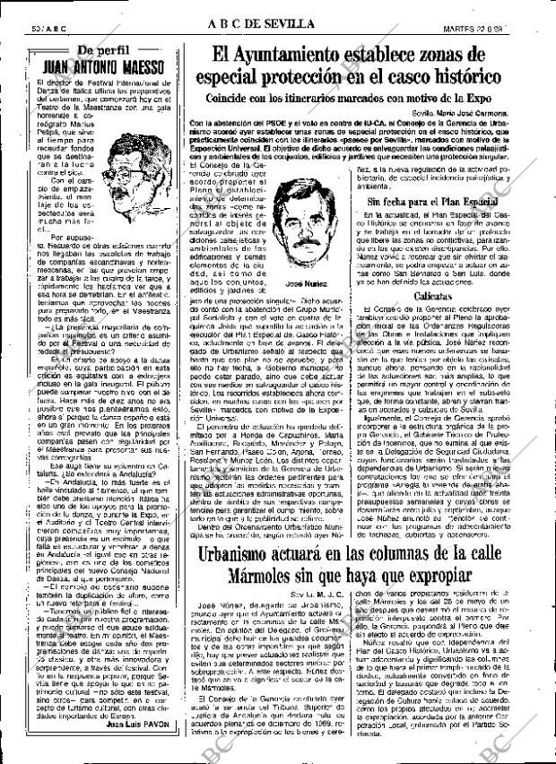 ABC SEVILLA 22-06-1993 página 50