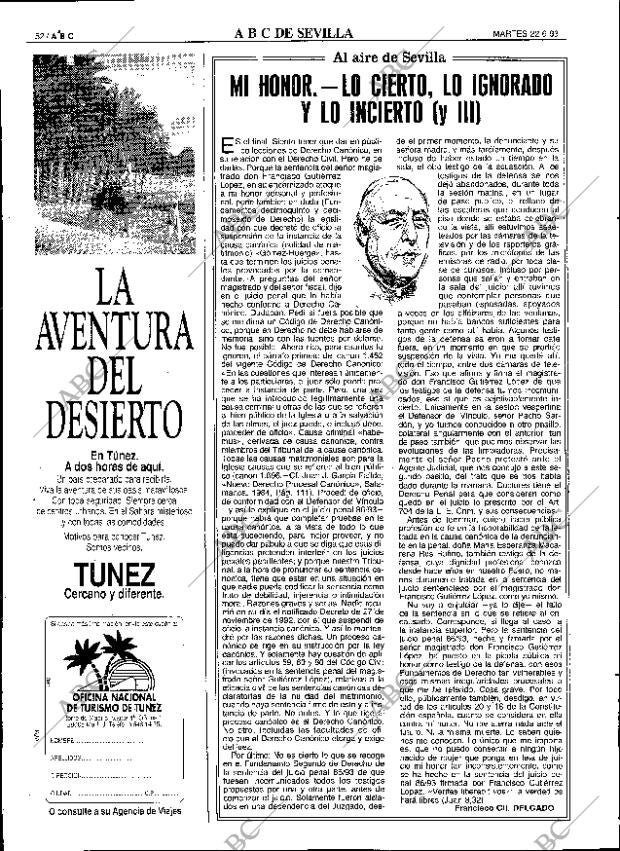 ABC SEVILLA 22-06-1993 página 52