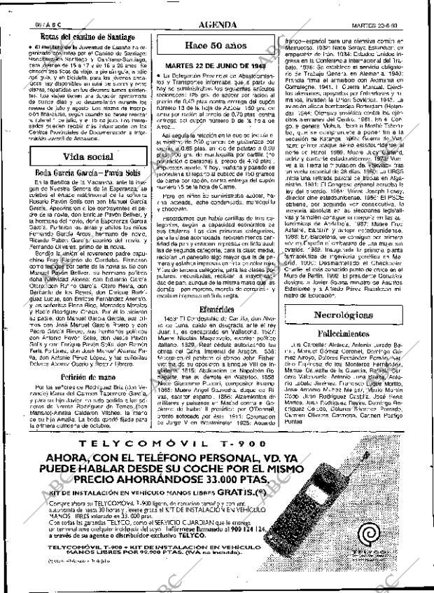 ABC SEVILLA 22-06-1993 página 66