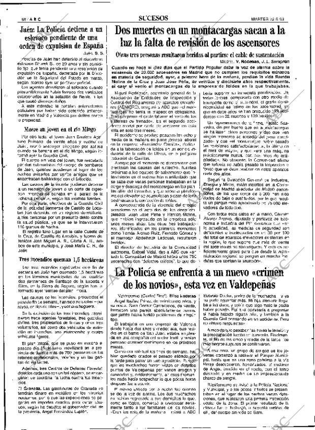 ABC SEVILLA 22-06-1993 página 68