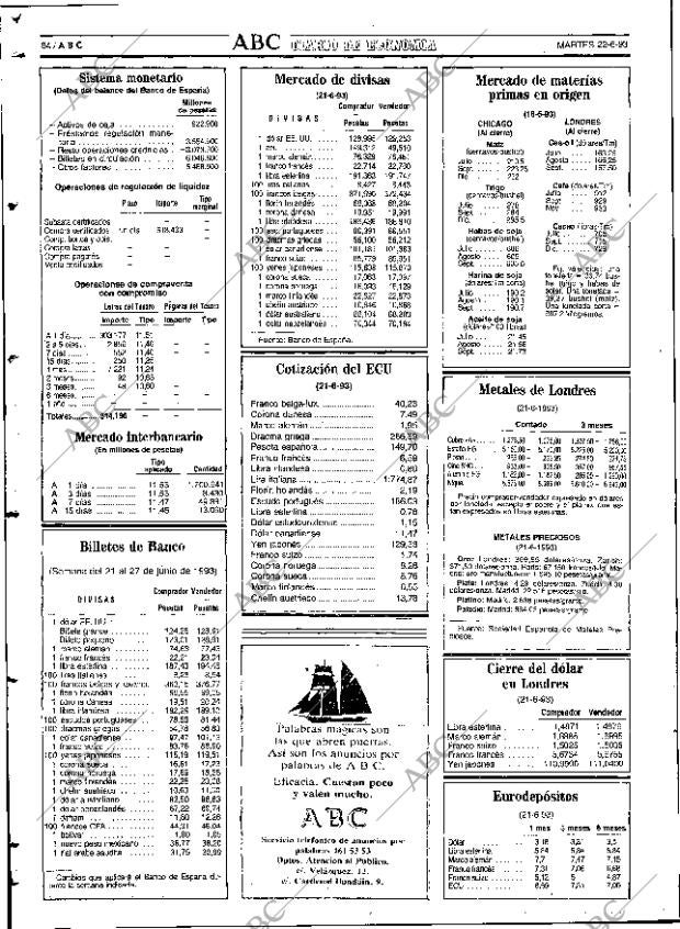 ABC SEVILLA 22-06-1993 página 84