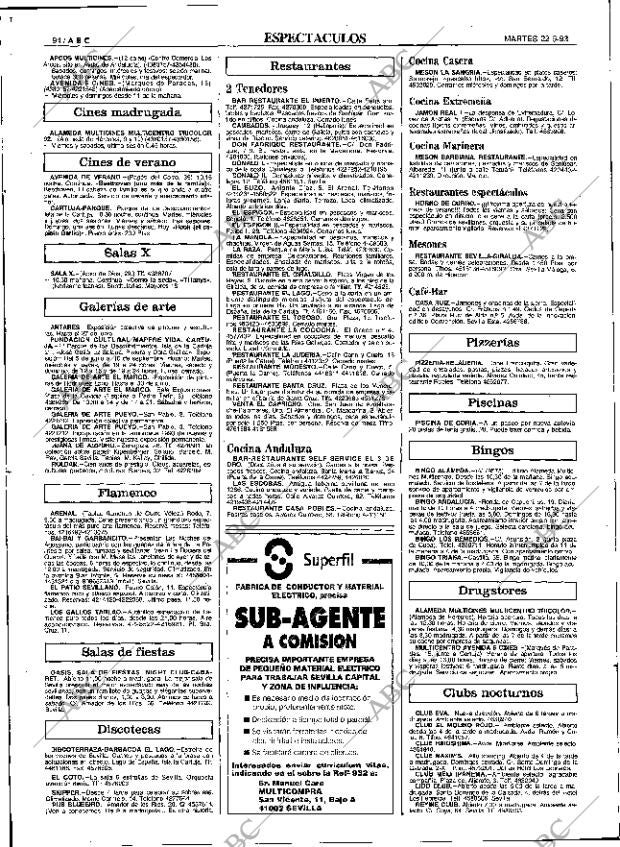 ABC SEVILLA 22-06-1993 página 94
