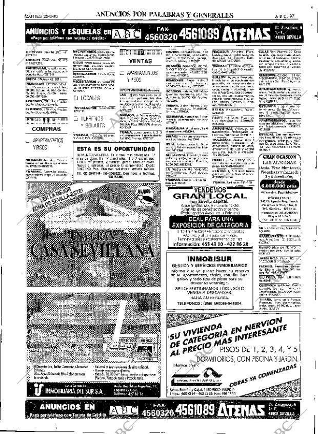 ABC SEVILLA 22-06-1993 página 97