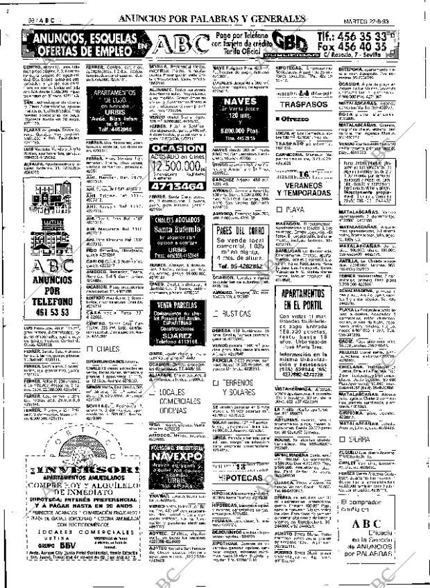 ABC SEVILLA 22-06-1993 página 98