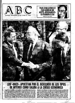 ABC MADRID 23-06-1993 página 1