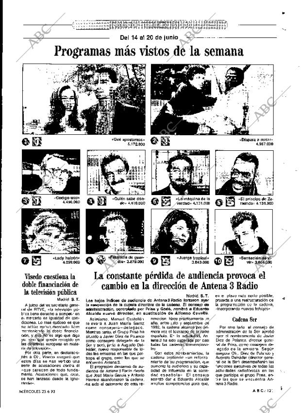 ABC MADRID 23-06-1993 página 121