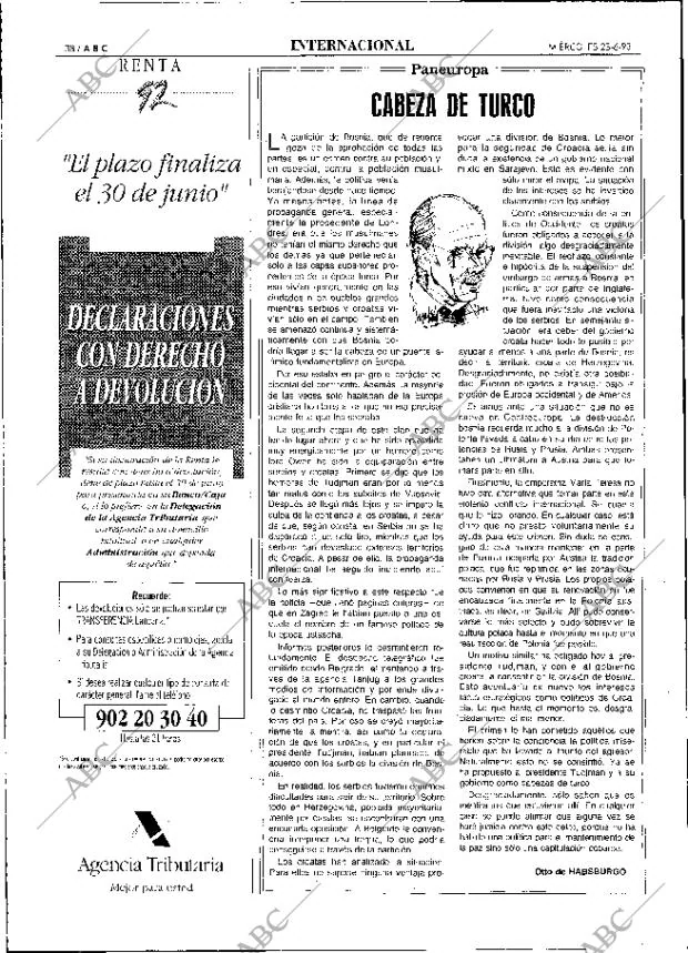 ABC MADRID 23-06-1993 página 38