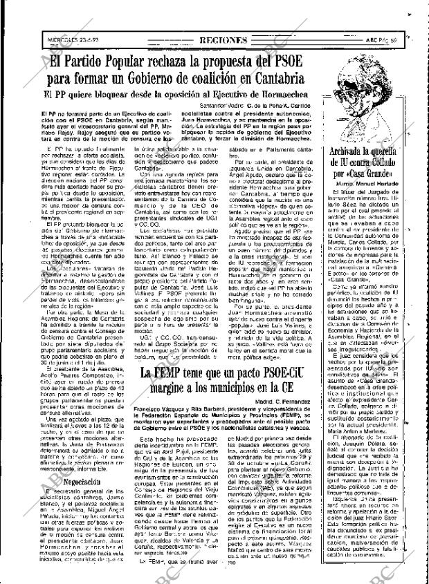 ABC MADRID 23-06-1993 página 69