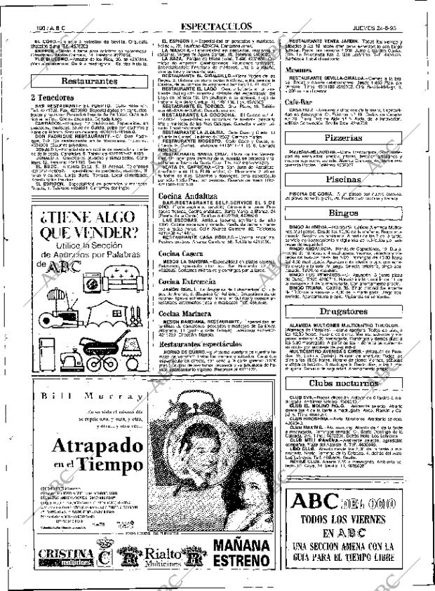 ABC SEVILLA 24-06-1993 página 100