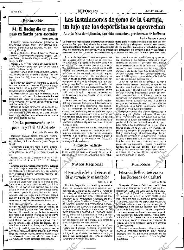ABC SEVILLA 24-06-1993 página 90