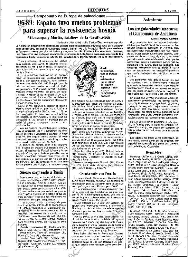 ABC SEVILLA 24-06-1993 página 91