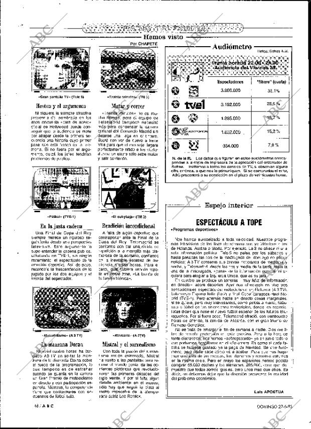 ABC MADRID 27-06-1993 página 148