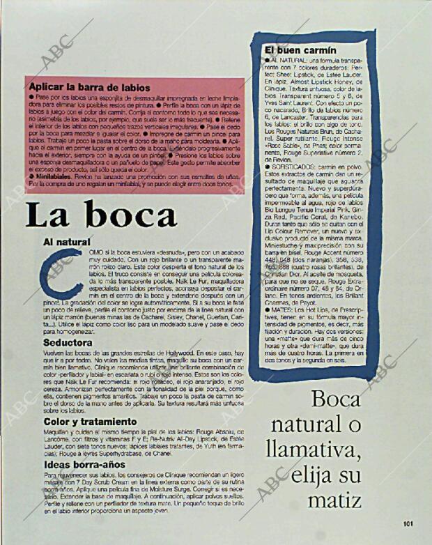 BLANCO Y NEGRO MADRID 27-06-1993 página 101