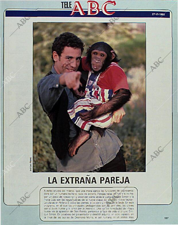 BLANCO Y NEGRO MADRID 27-06-1993 página 137