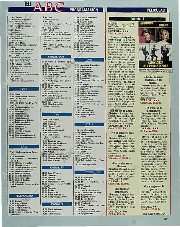 BLANCO Y NEGRO MADRID 27-06-1993 página 147