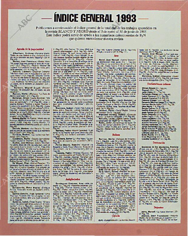 BLANCO Y NEGRO MADRID 27-06-1993 página 151