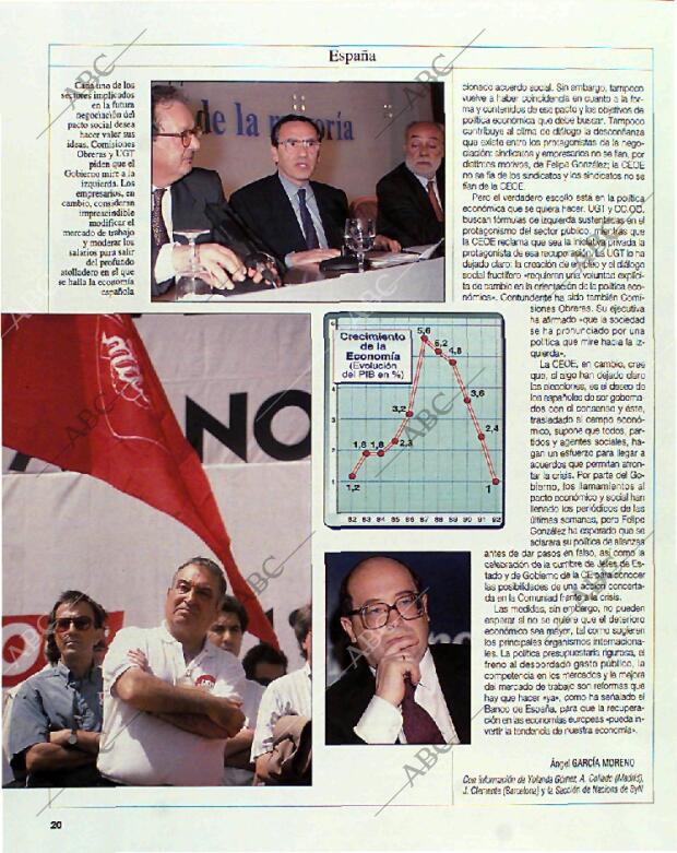 BLANCO Y NEGRO MADRID 27-06-1993 página 20