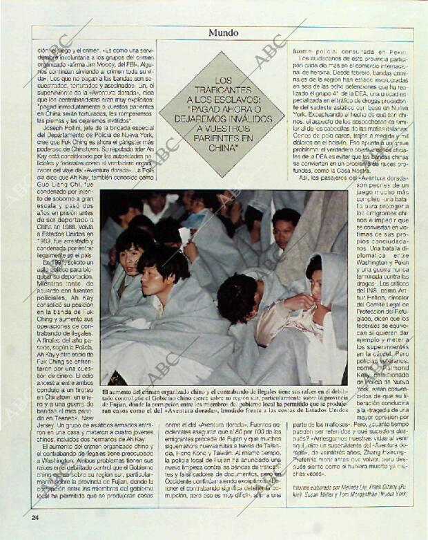 BLANCO Y NEGRO MADRID 27-06-1993 página 24