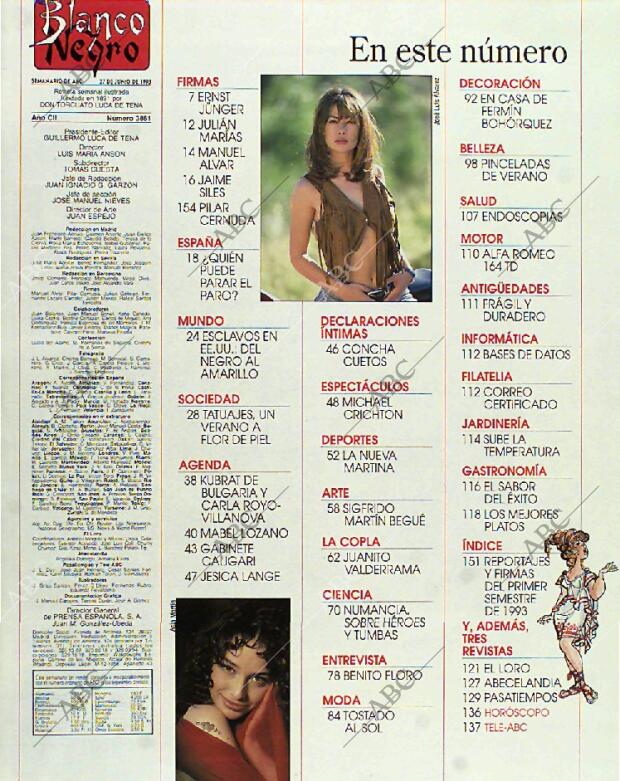 BLANCO Y NEGRO MADRID 27-06-1993 página 3