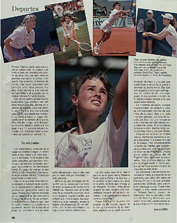 BLANCO Y NEGRO MADRID 27-06-1993 página 56