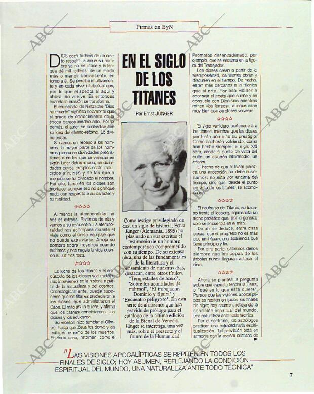 BLANCO Y NEGRO MADRID 27-06-1993 página 7