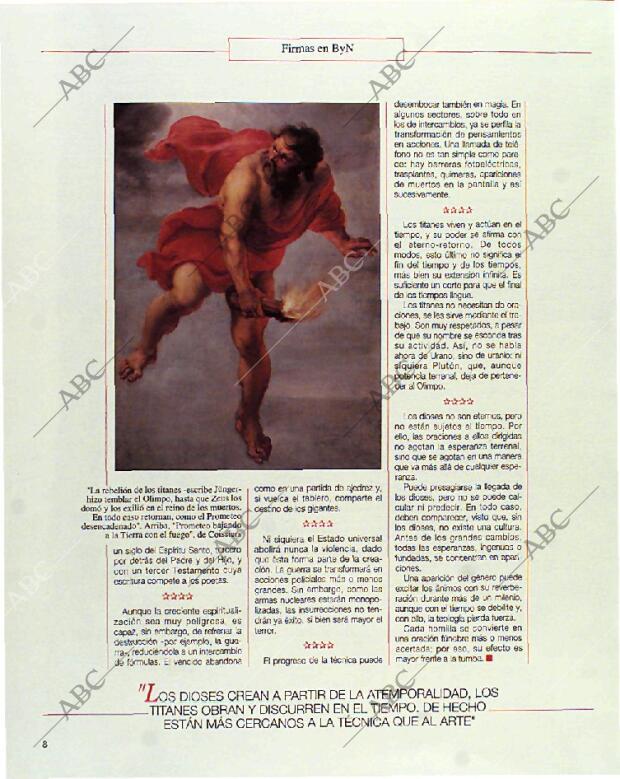 BLANCO Y NEGRO MADRID 27-06-1993 página 8