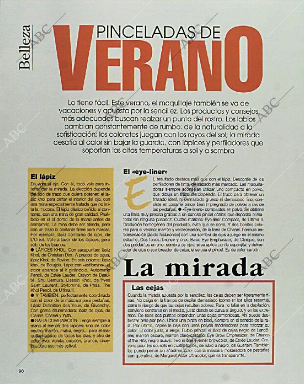 BLANCO Y NEGRO MADRID 27-06-1993 página 98