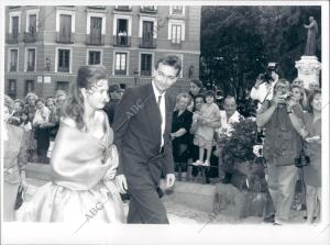 En la imagen Carlos de Habsburgo con su esposa Francesca Thyssen