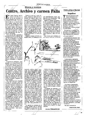 CULTURAL MADRID 02-07-1993 página 43